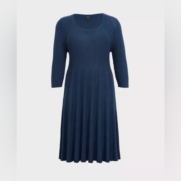TORRID Ribbed Sweater Dress - 2XL - Picture 3 of 10
